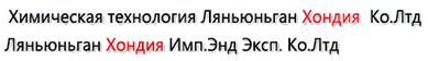 Ляньюньган Хондия Имп.Энд Эксп. Ко.Лтд